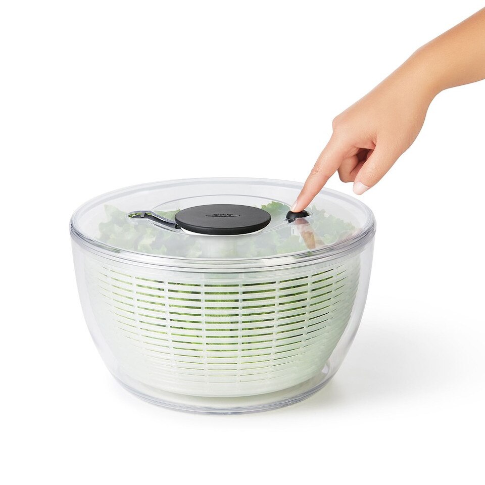 OXO Small Salad Spinner, Clear Williams Sonoma Australia